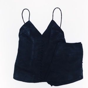 NWT Ecru silk sleeping set